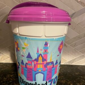 Disneyland 70th Celebration Popcorn Bucket